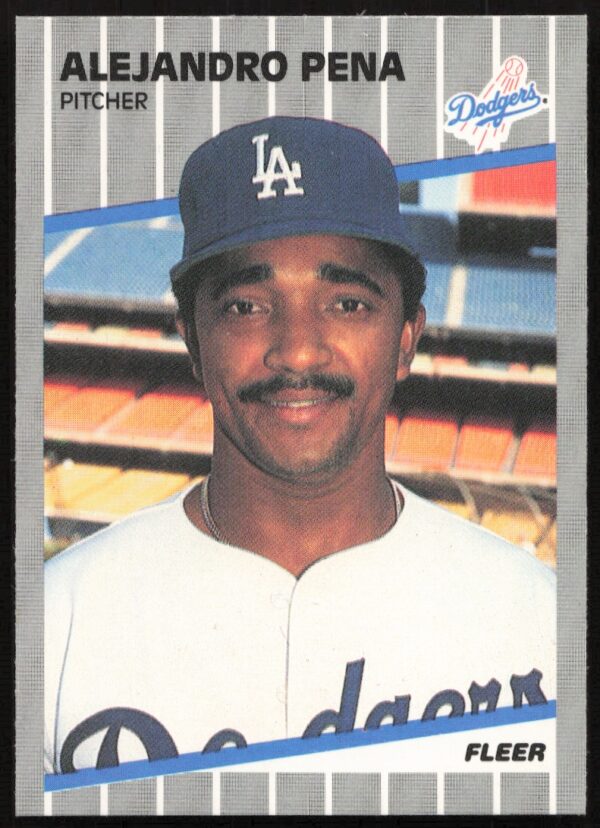 1989 Fleer Alejandro Pena #69 (Front)