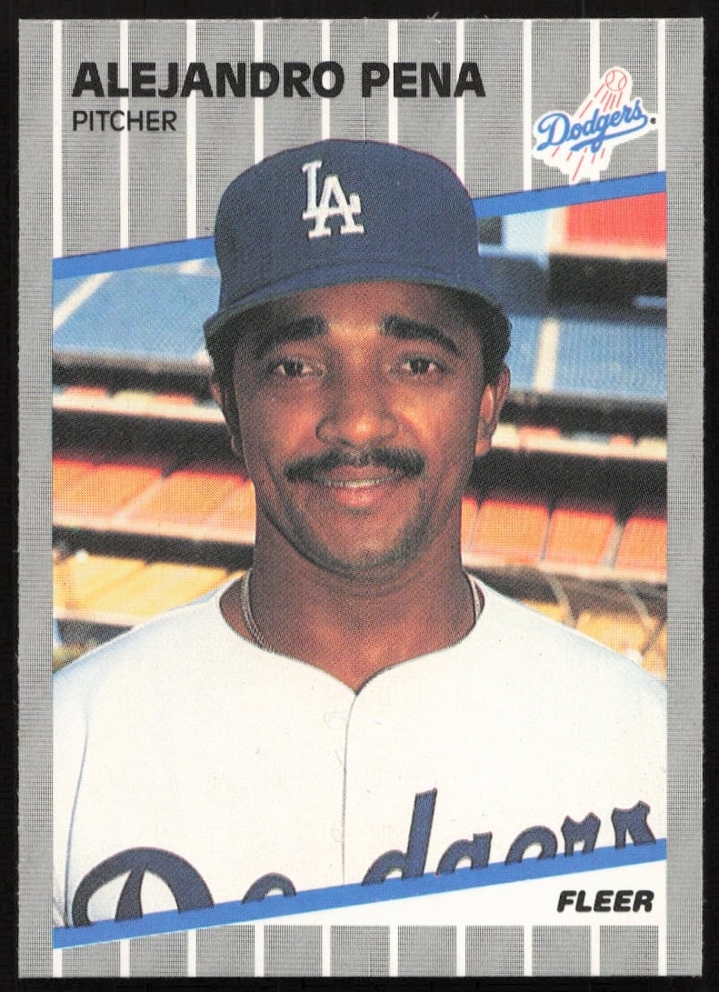 1989 Fleer Alejandro Pena #69 (Front)