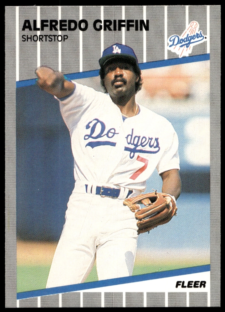 1989 Fleer Alfredo Griffin #58 (Front)