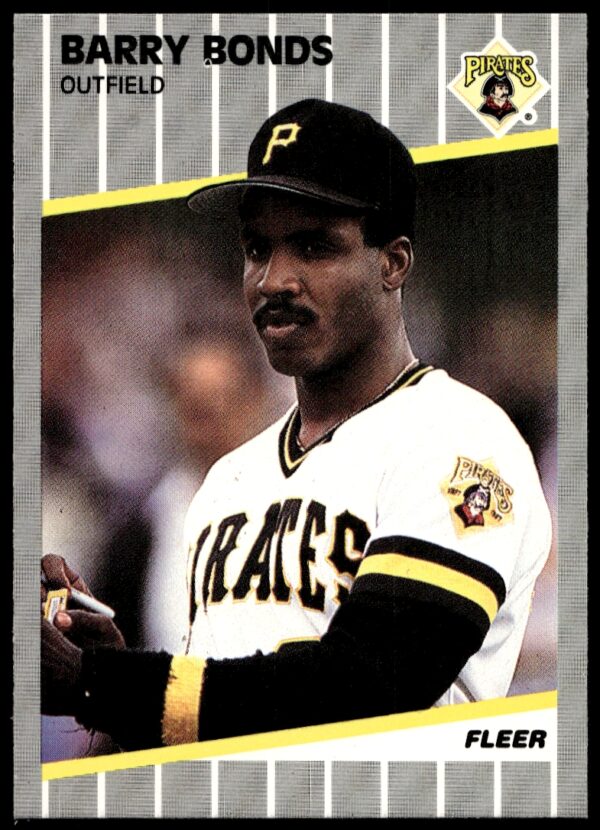 1989 Fleer Barry Bonds #202 (Front)