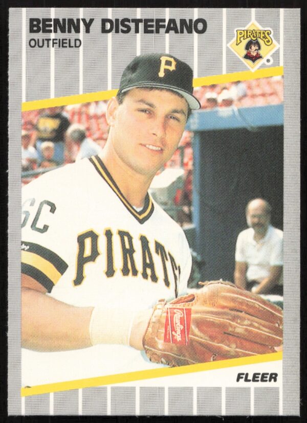 1989 Fleer Benny Distefano #205 (Front)