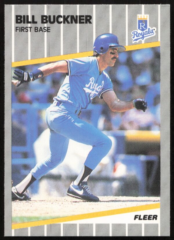 1989 Fleer Bill Buckner #278 (Front)