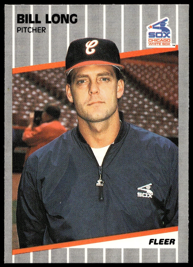 1989 Fleer Bill Long #501 (Front)