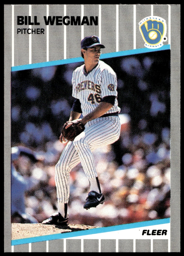 1989 Fleer Bill Wegman #199 (Front)