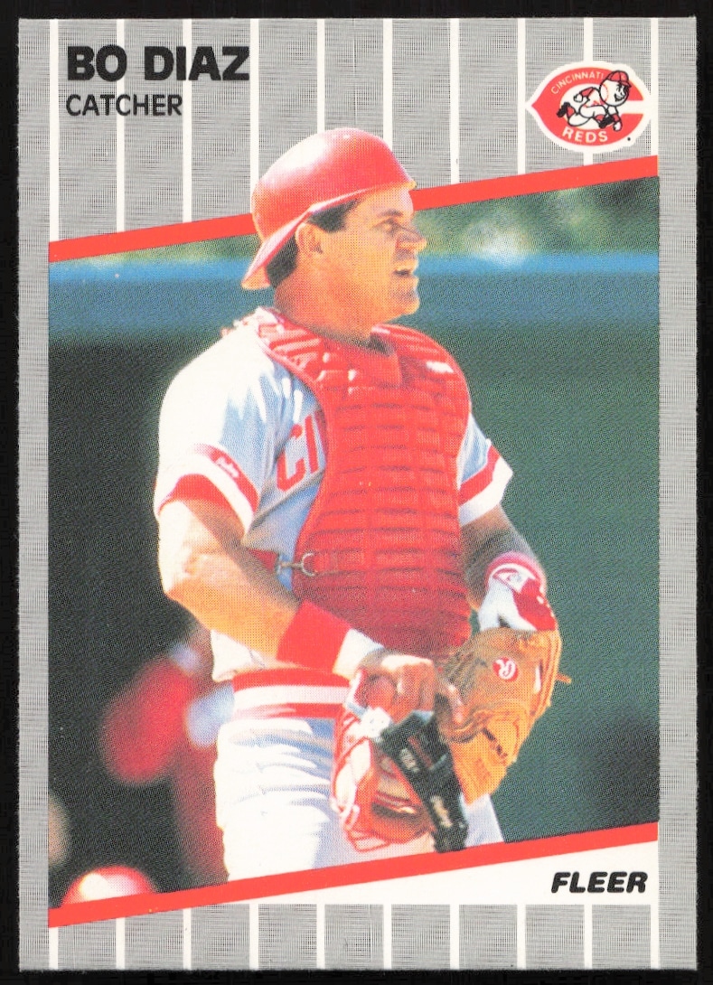 1989 Fleer Bo Diaz #159 (Front)