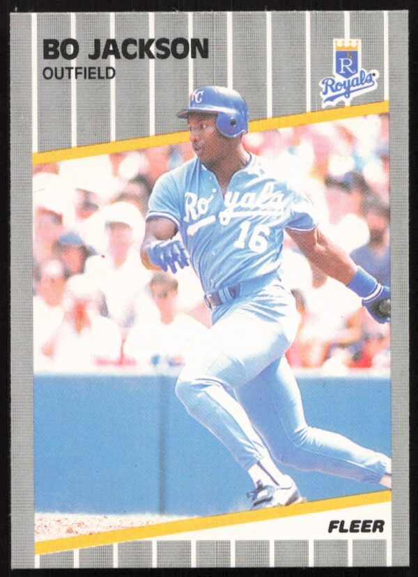 1989 Fleer Bo Jackson #285 (Front)