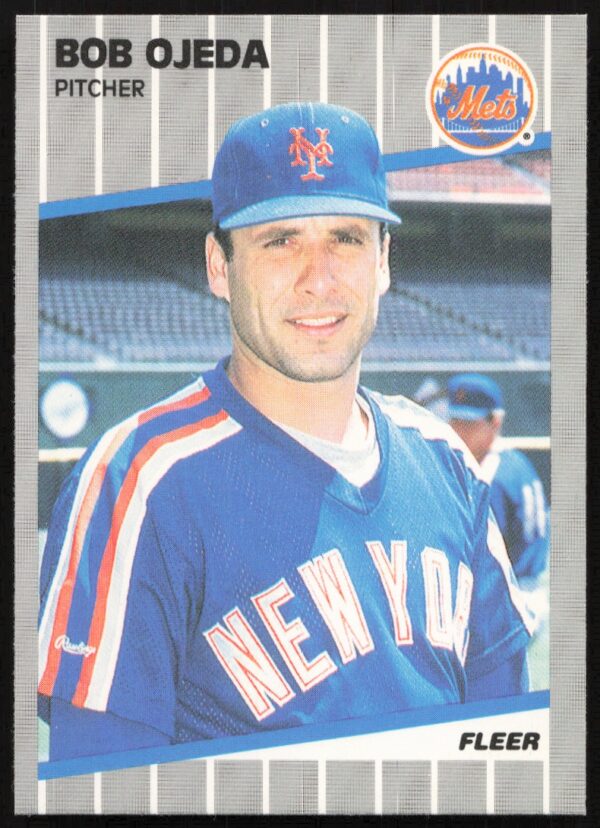 1989 Fleer Bob Ojeda #47 (Front)