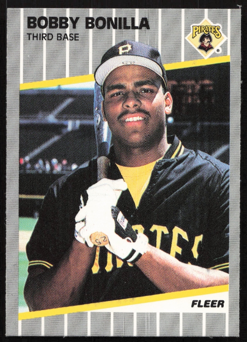 1989 Fleer Bobby Bonilla #203 (Front)