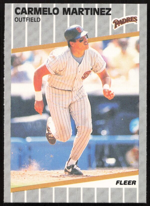 1989 Fleer Carmelo Martinez #311 (Front)