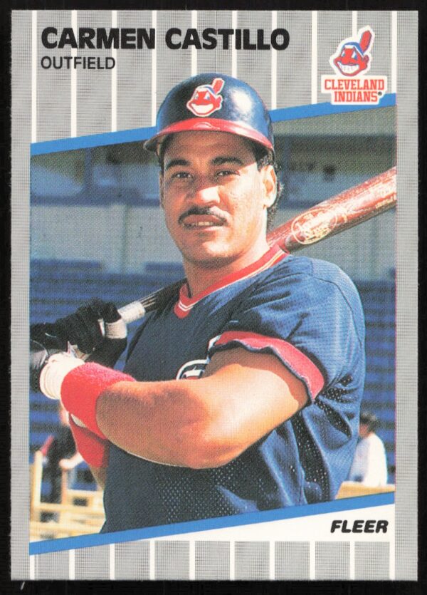 1989 Fleer Carmen Castillo #401 (Front)