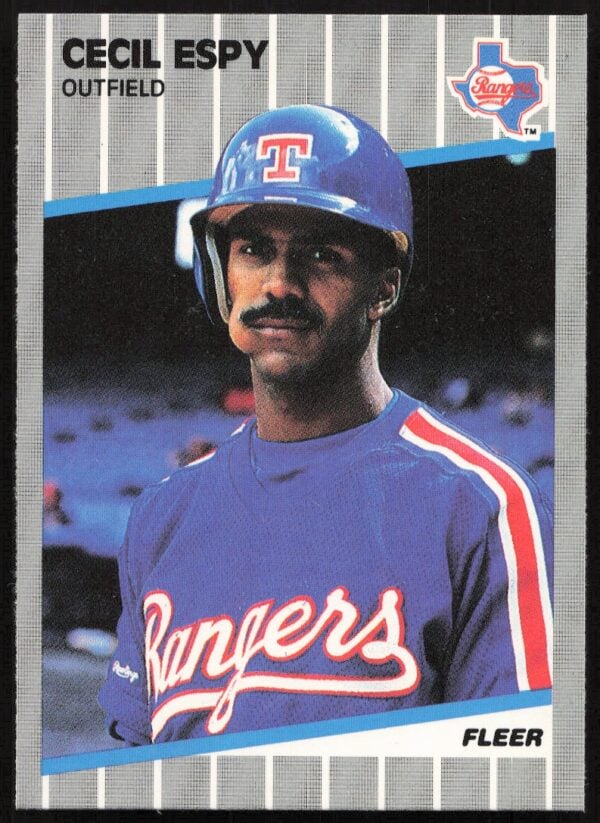 1989 Fleer Cecil Espy #517 (Front)