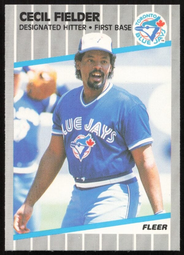 1989 Fleer Cecil Fielder #232 (Front)