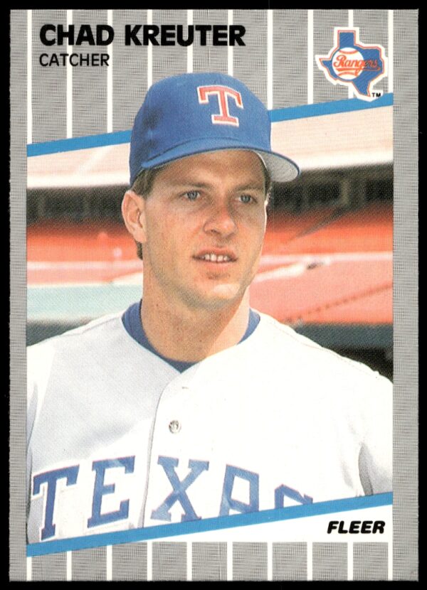 1989 Fleer Chad Kreuter #526 (Front)