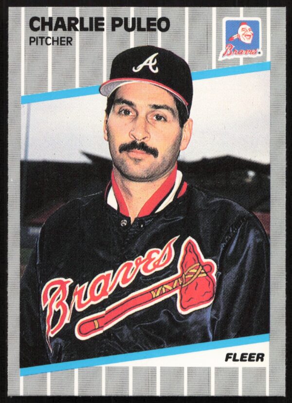 1989 Fleer Charlie Puleo #598 (Front)