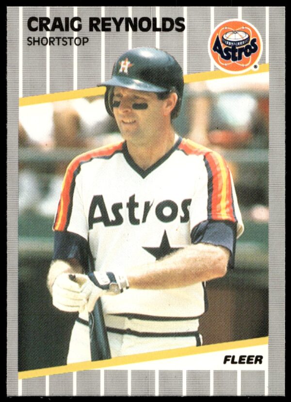 1989 Fleer Craig Reynolds #366 (Front)