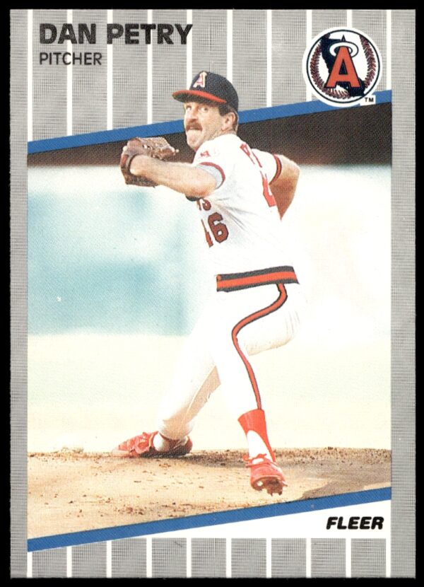 1989 Fleer Dan Petry #486 (Front)