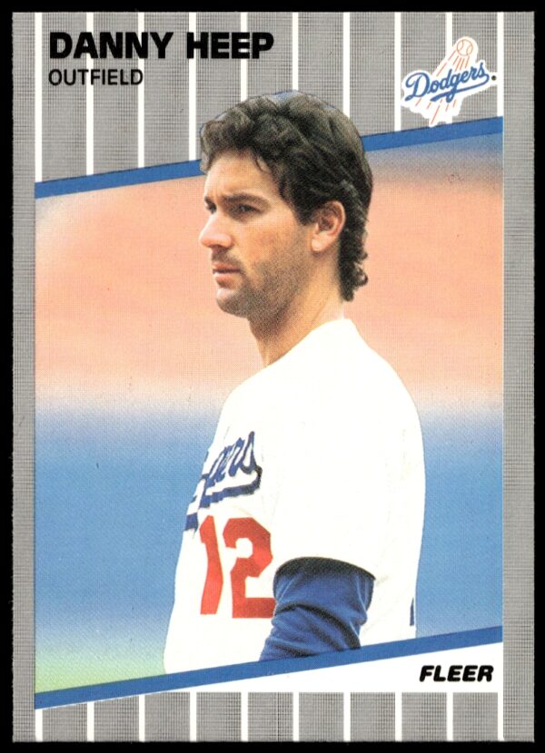 1989 Fleer Danny Heep #61 (Front)