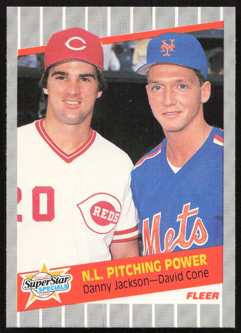 1989 Fleer Danny Jackson / David Cone SSS