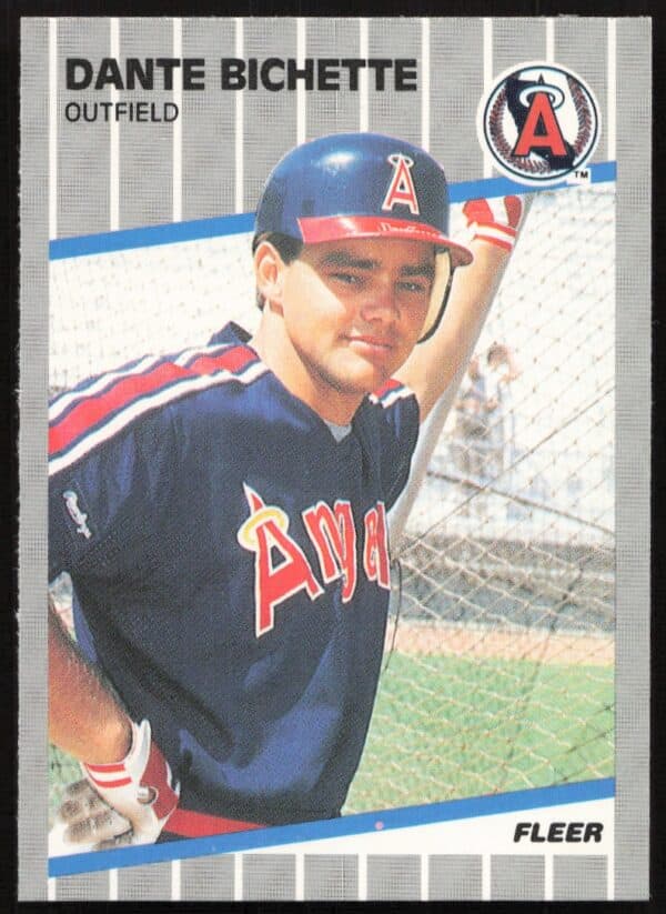 1989 Fleer Dante Bichette #468 (Front)