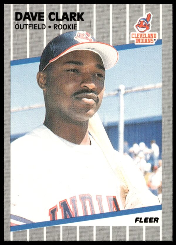 1989 Fleer Dave Clark #402 (Front)