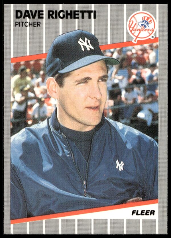 1989 Fleer Dave Righetti #267 (Front)