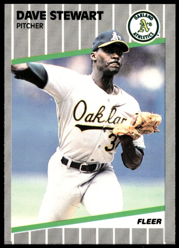 1989 Fleer Dave Stewart #23 (Front)