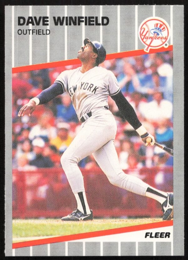 1989 Fleer Dave Winfield #274 (Front)