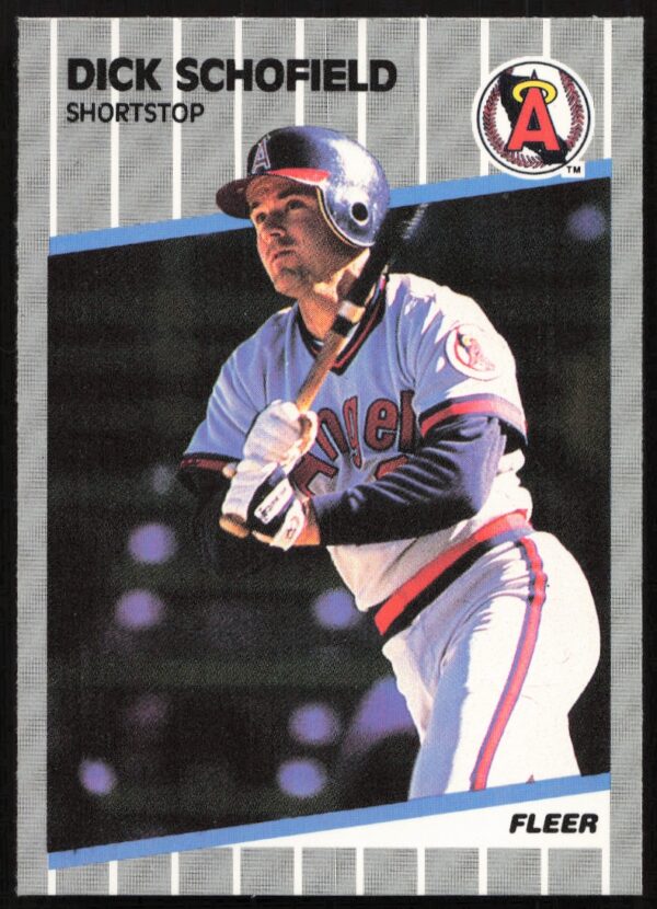 1989 Fleer Dick Schofield #488 (Front)