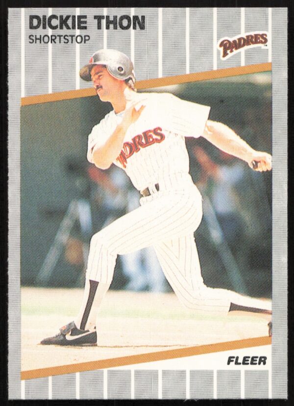 1989 Fleer Dickie Thon #320 (Front)