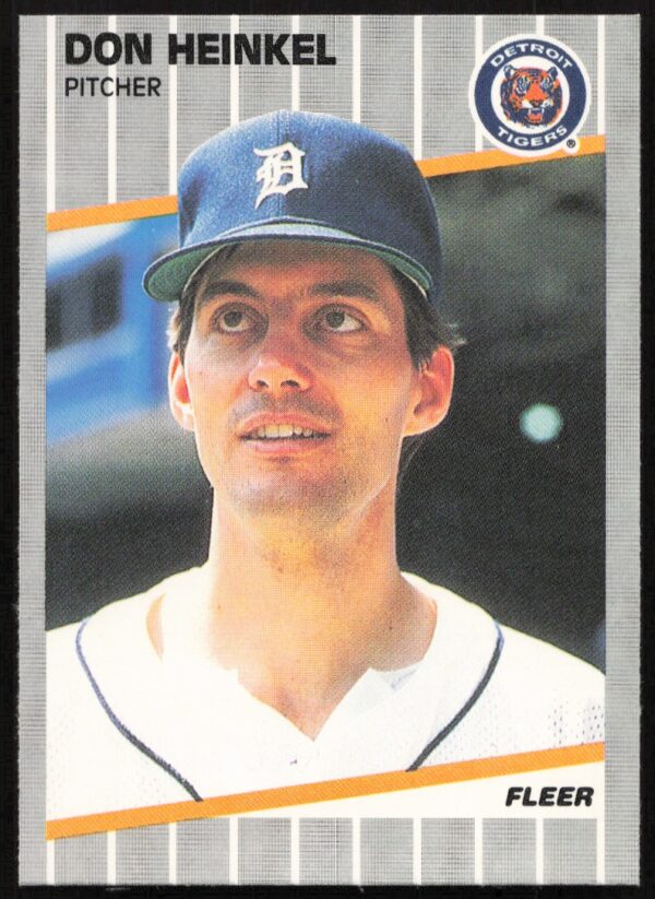 1989 Fleer Don Heinkel #133 (Front)