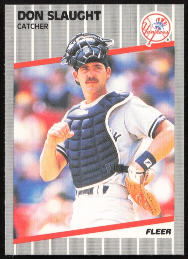 1989 Fleer Don Slaught #271 (Front)