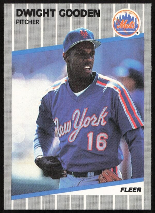 1989 Fleer Dwight Gooden #36 (Front)