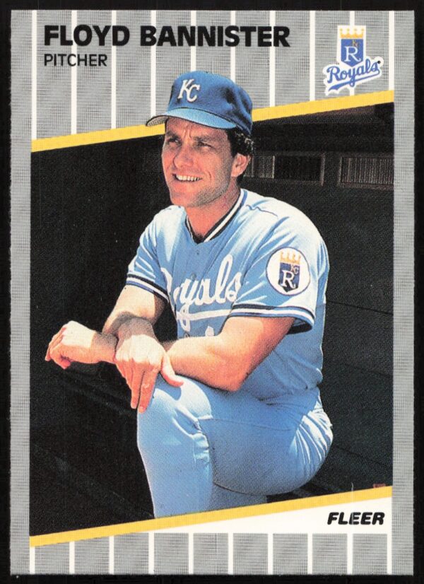 1989 Fleer Floyd Bannister #276 (Front)