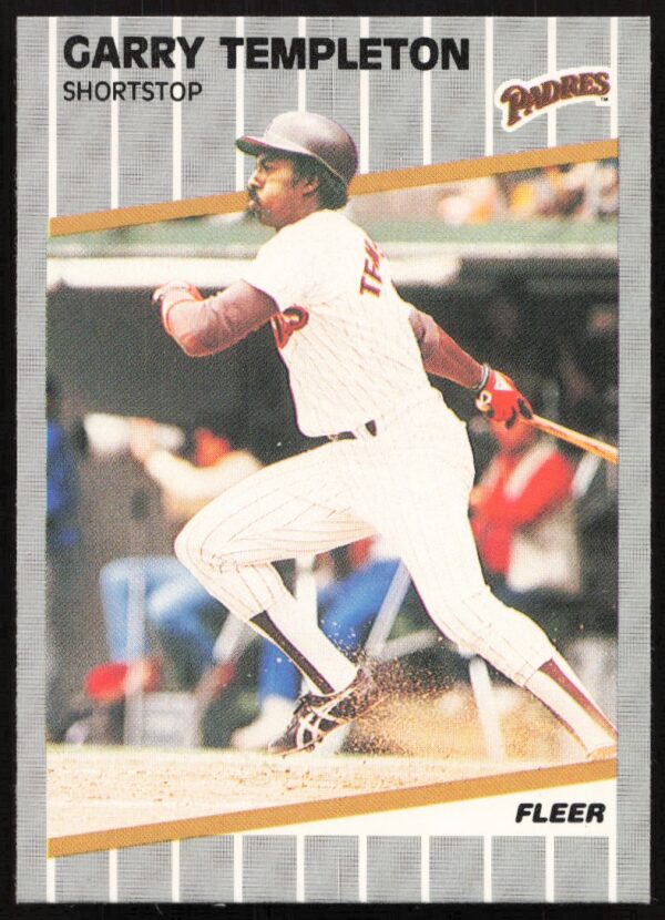 1989 Fleer Garry Templeton #319 (Front)