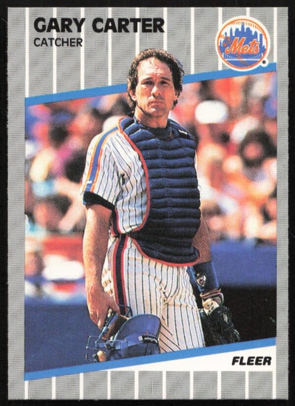 1989 Fleer Gary Carter #30 (Front)