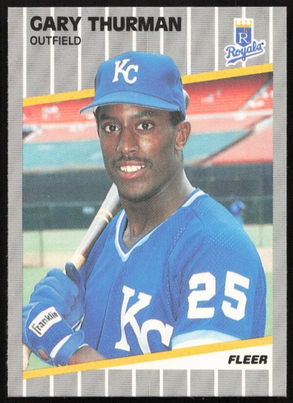 1989 Fleer Gary Thurman #296 (Front)