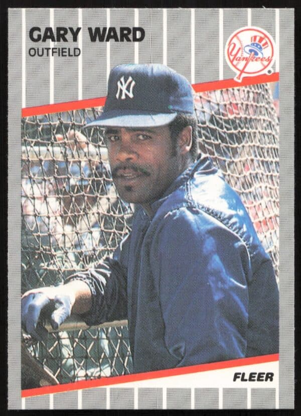 1989 Fleer Gary Ward #273 (Front)