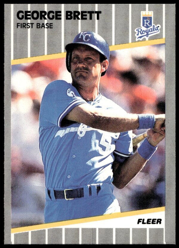 1989 Fleer George Brett #277 (Front)