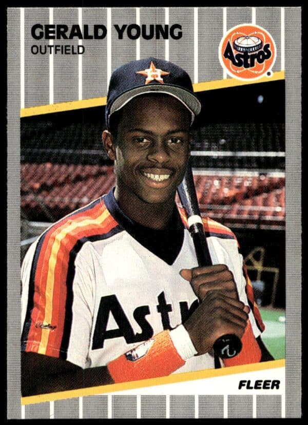 1989 Fleer Gerald Young #370 (Front)