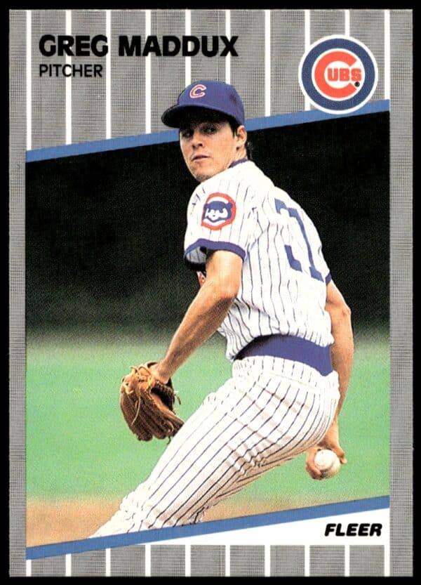 1989 Fleer Greg Maddux #431 (Front)