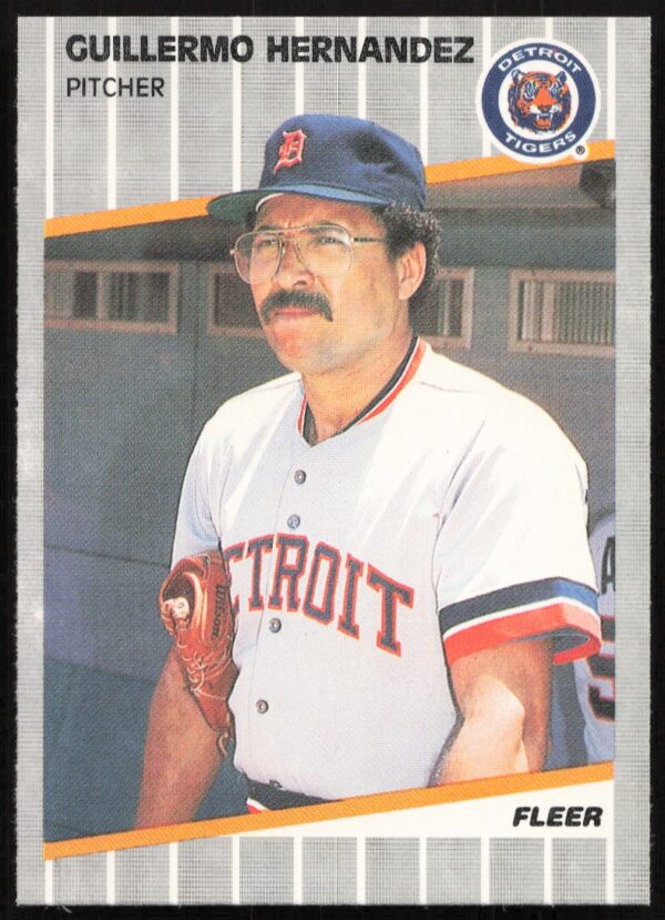 1989 Fleer Guillermo Hernandez #135 (Front)