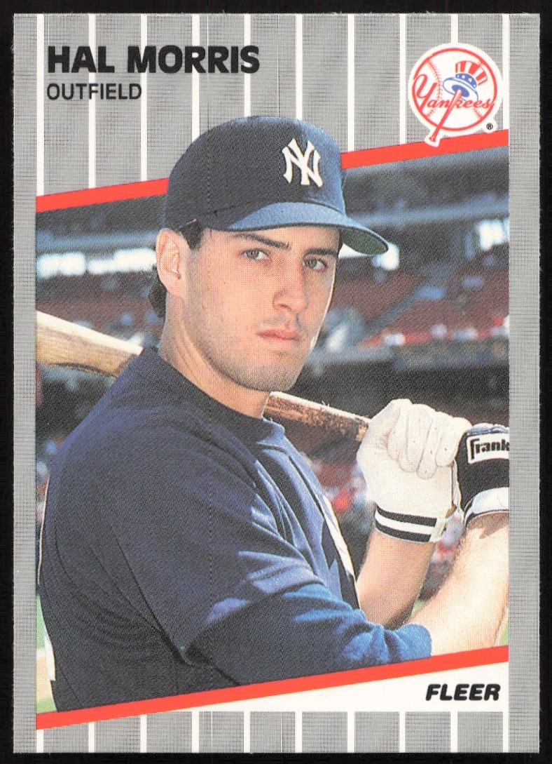 1989 Fleer Hal Morris #260 (Front)