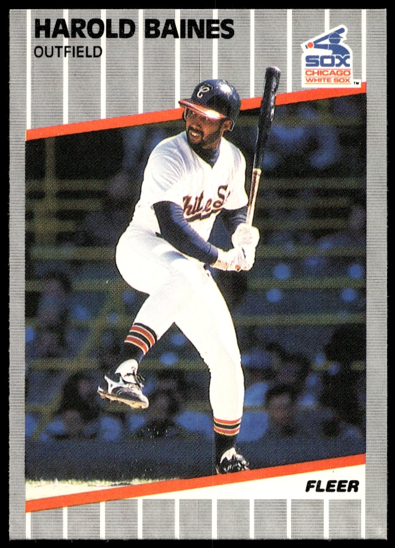 1989 Fleer Harold Baines #491 (Front)