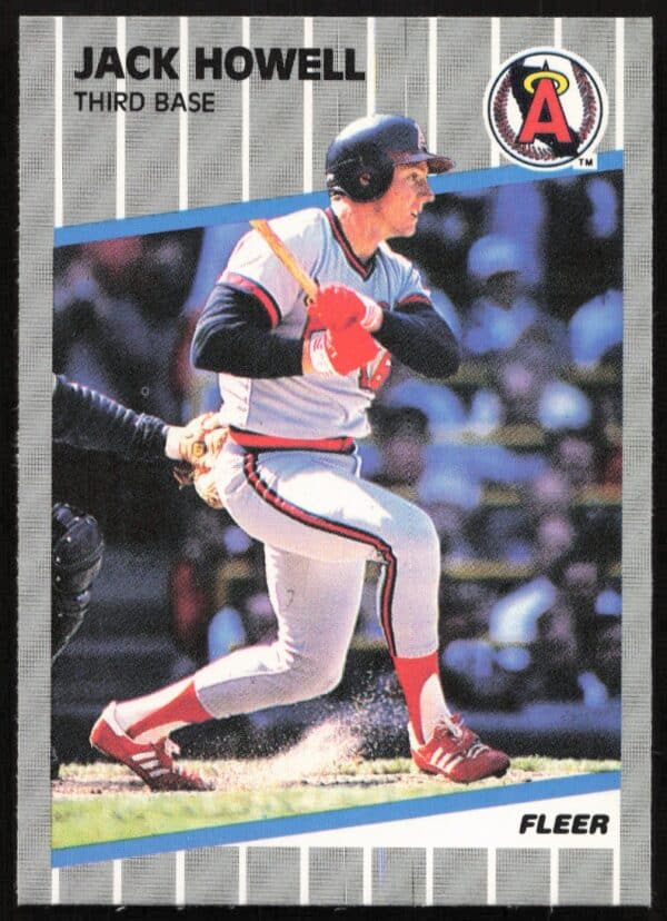 1989 Fleer Jack Howell #480 (Front)