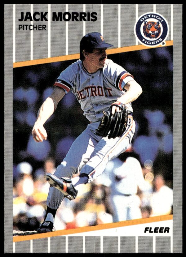 1989 Fleer Jack Morris #139 (Front)