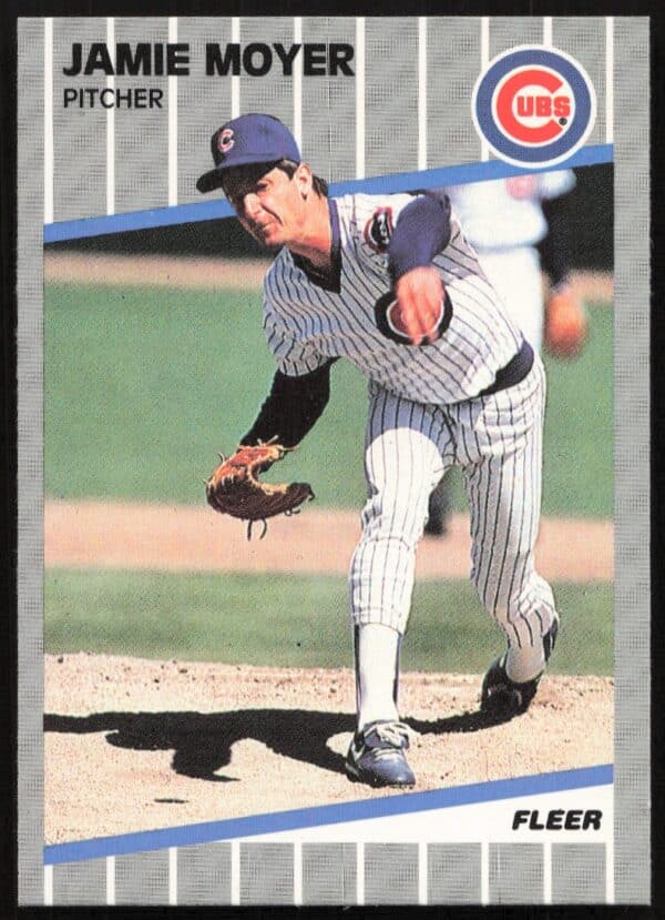 1989 Fleer Jamie Moyer #432 (Front)