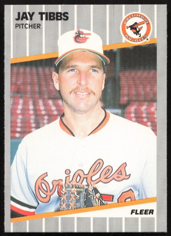 1989 Fleer Jay Tibbs #624 (Front)