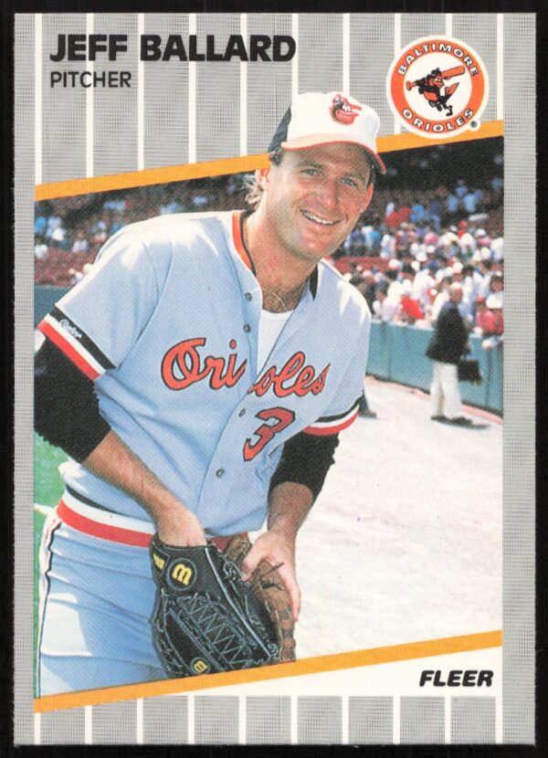 1989 Fleer Jeff Ballard #607 (Front)