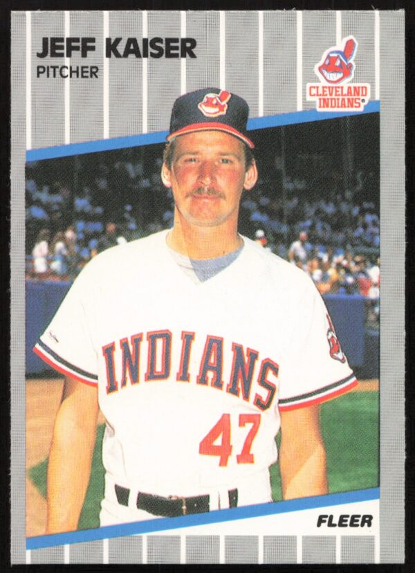 1989 Fleer Jeff Kaiser #410 (Front)