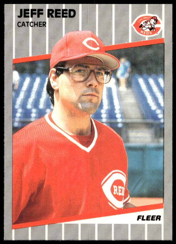 1989 Fleer Jeff Reed #167 (Front)